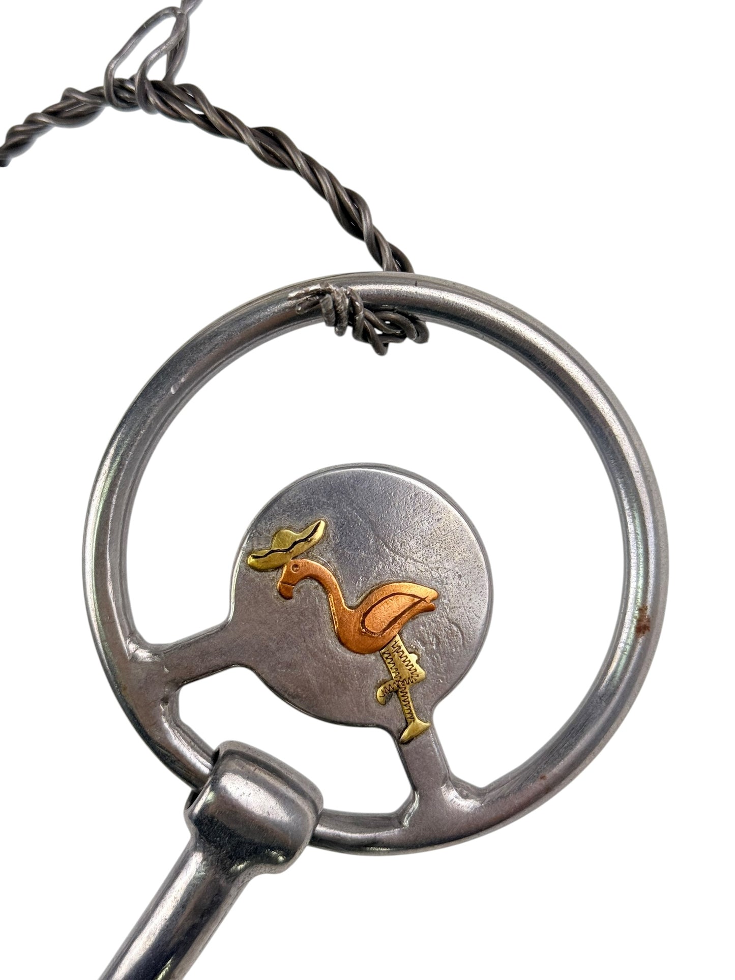 Tyler O-Ring Snaffle Bit - Flamingo