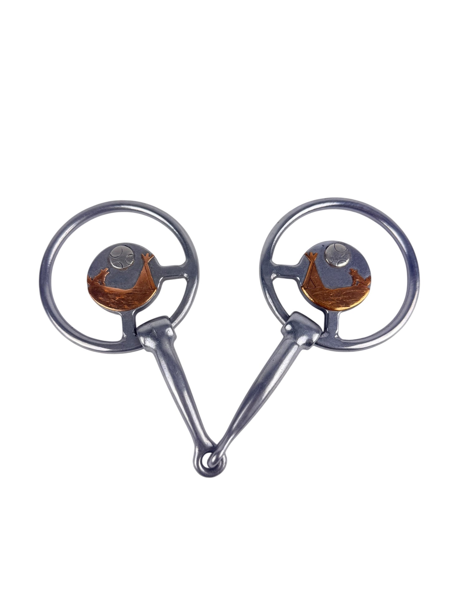 Tyler O-Ring Snaffle Bit - Desert Wolf