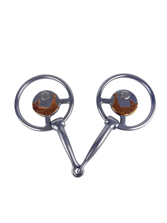 Tyler O-Ring Snaffle Bit - Desert Wolf