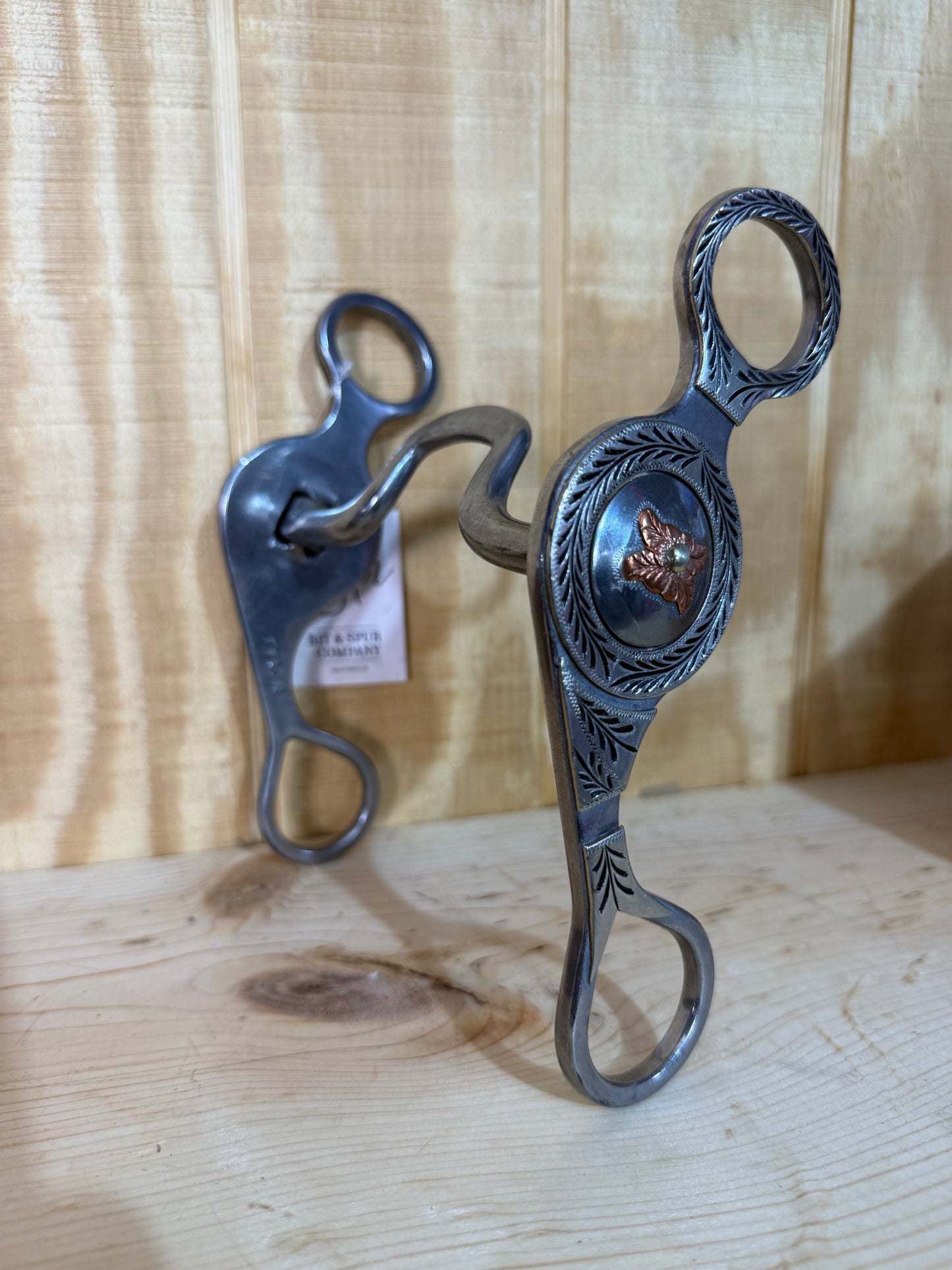 Tyler Copper Flower Shank - Square Port Bit