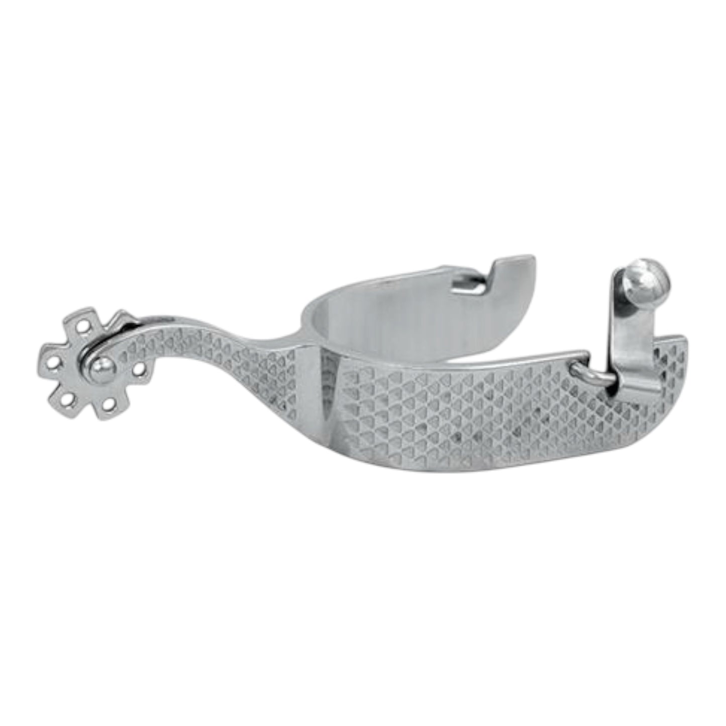 Metalab Men's Stainless Steel Rasp Spurs